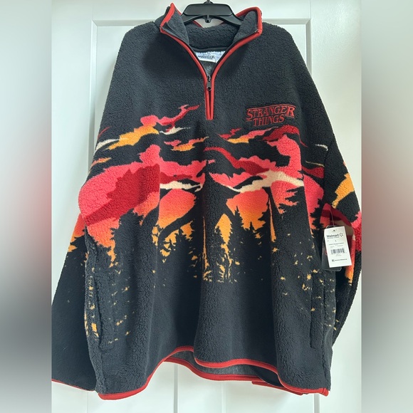 Netflix Other - NWT Stranger Things Netflix Fleece Pullover Size L